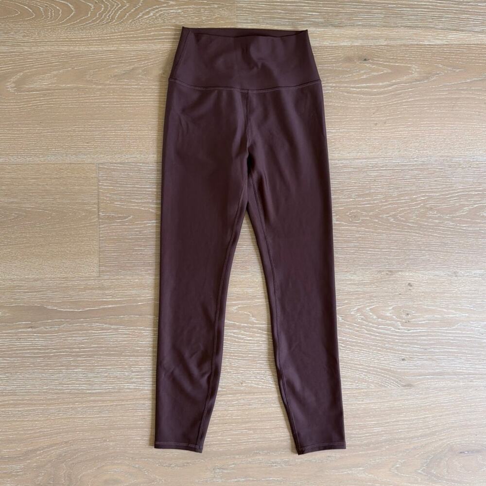 Alo Yoga High Waist Leggings Size S Brown